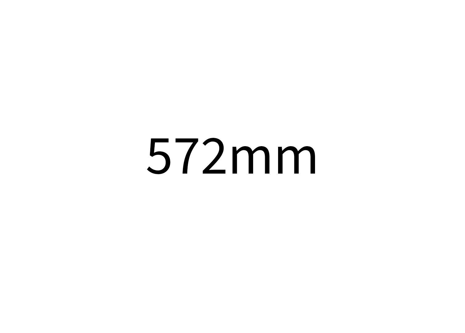 572mm