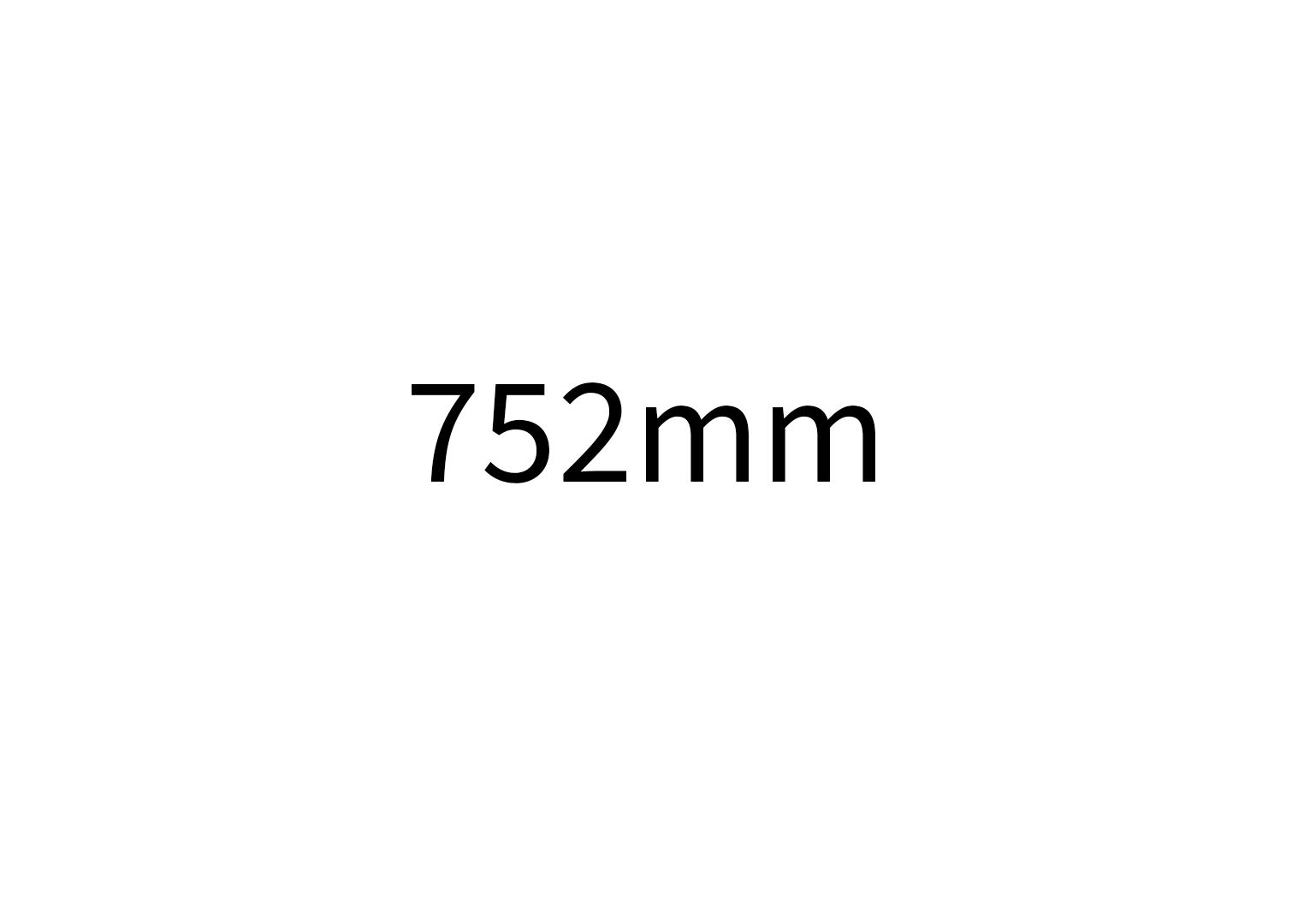 752mm