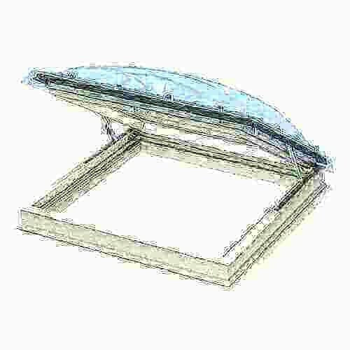 Domed Flat Roof Windows