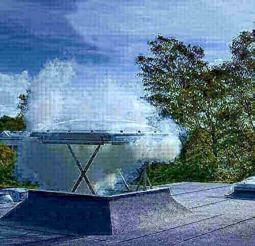Smoke Ventilation Flat Roof Windows