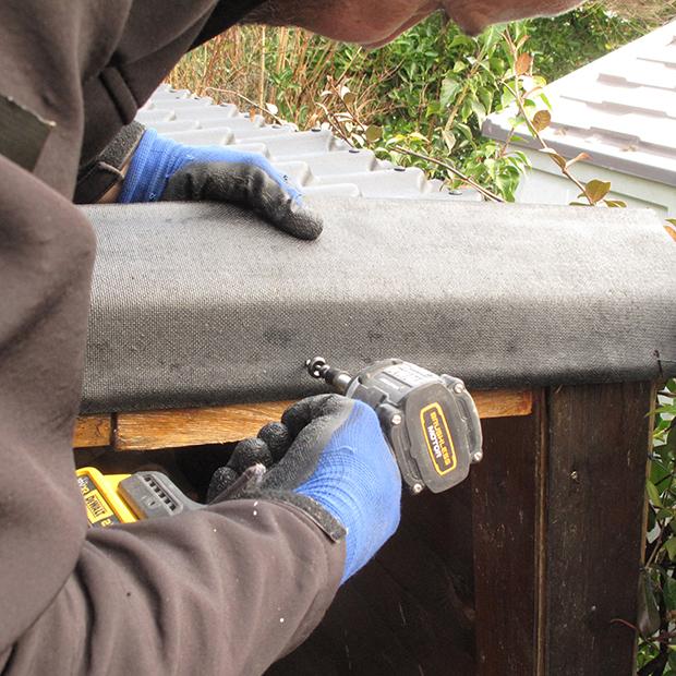 Onduline INNOLINE Verge fitted to a roof