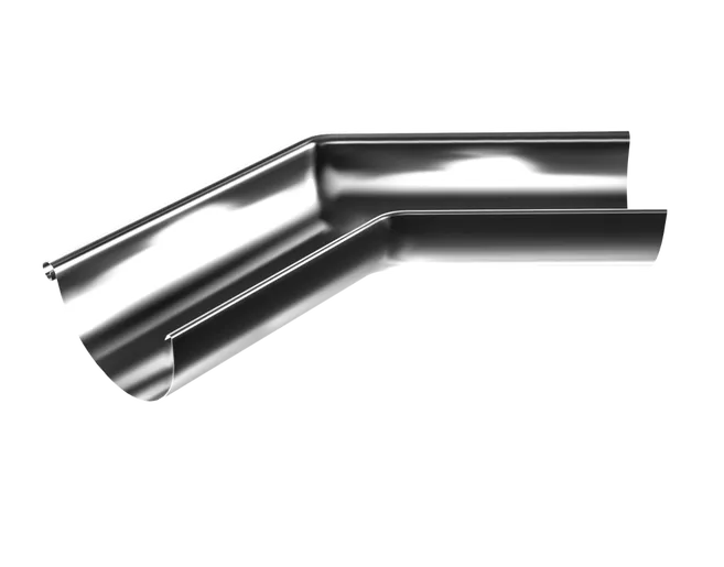 RoofArt Galvanised Steel 135° External Gutter Corner 150mm