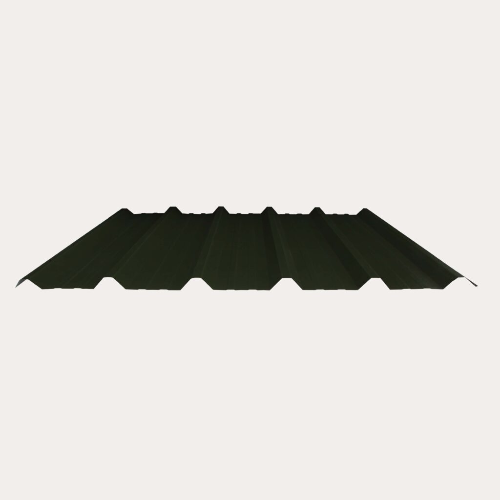 Hornsey Polyester Coated Box Profile Roofing Sheet (32/1000) - Juniper Green