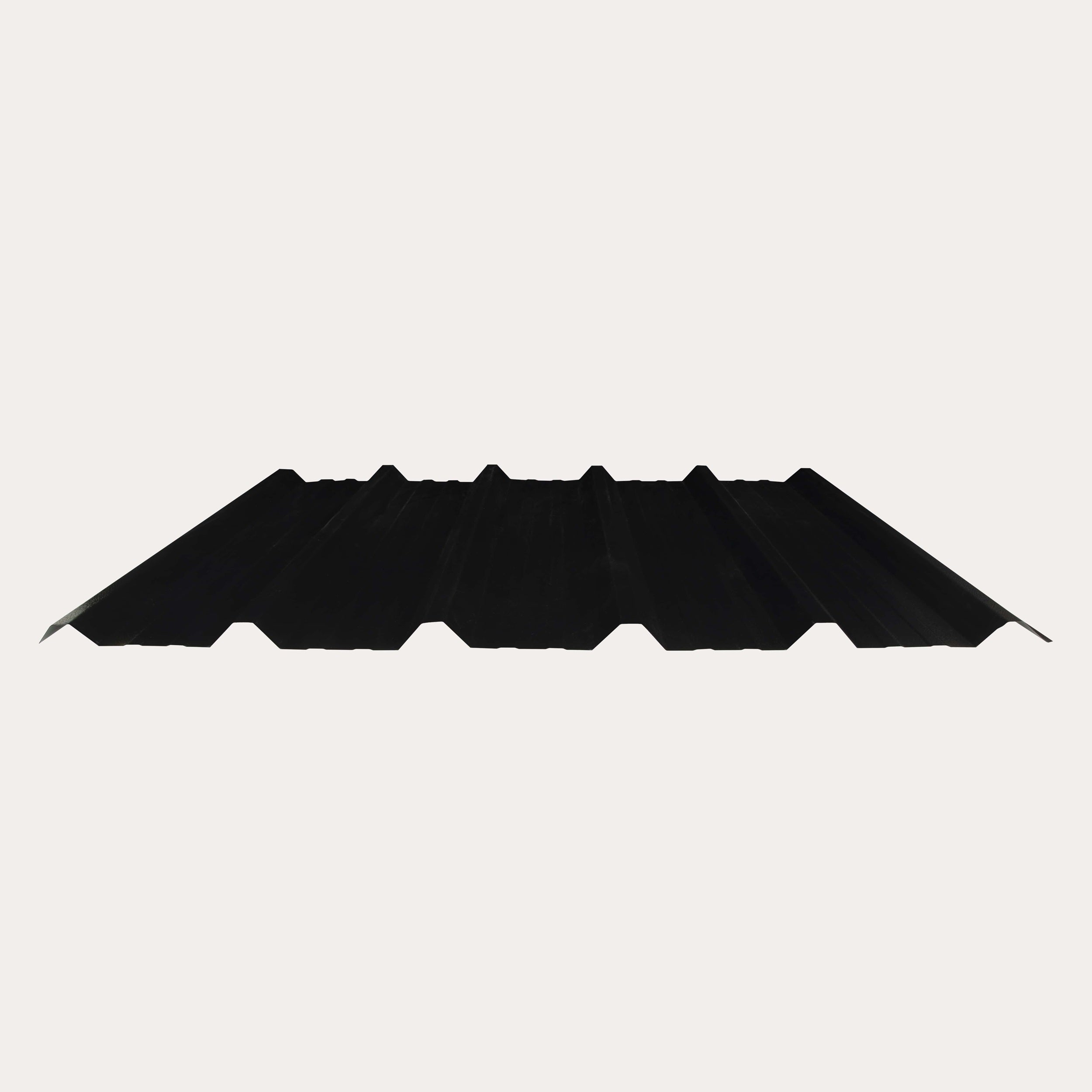 Hornsey Polyester Coated Box Profile Roofing Sheet (32/1000) - Jet Black