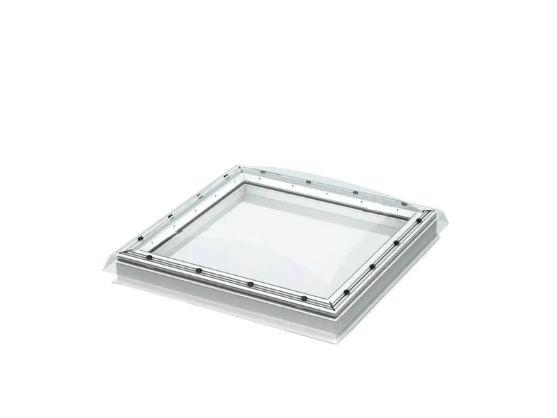 VELUX CFP fixed flat roof window with clear ISD dome - product shot