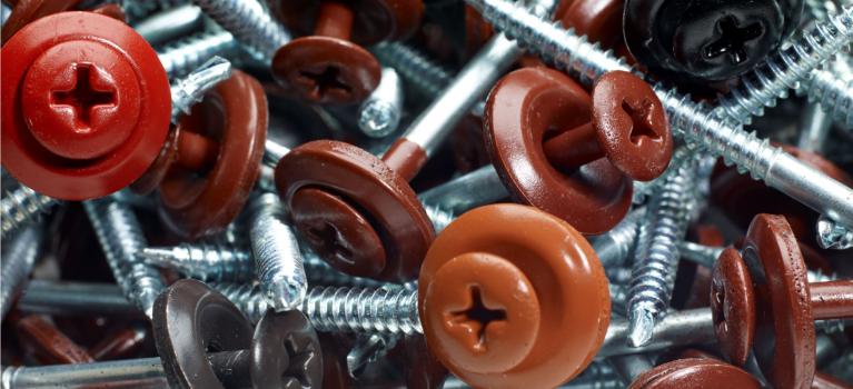 Onduline Universal Roofing Screws on a roof