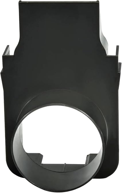 Alusthetic PVC Threshold Channel Drain End Cap with Horizontal Outlet