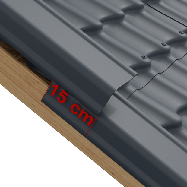 Onduline INNOLINE Verge - Anthracite Grey detail