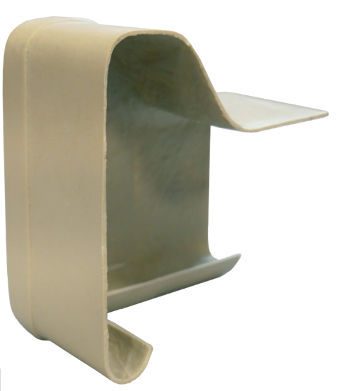 CFS A200 Drip to B260 Raised Edge Fibreglass Roofing GRP Corner