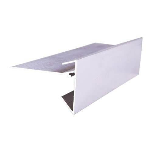 Aluminium Felt Roof Edge Trim Type AF1 - 2.5m