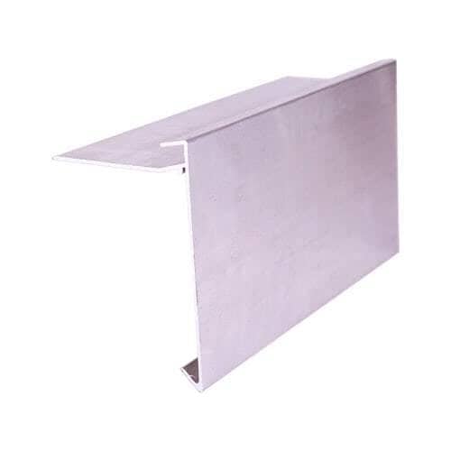 Aluminium Felt Roof Edge Trim Type AF10 - 2.5m