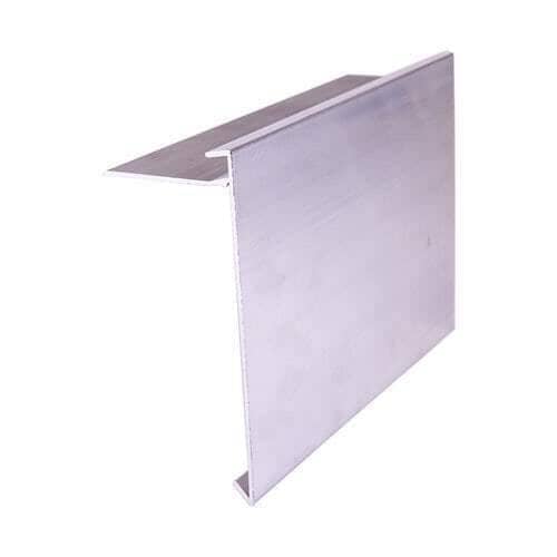 Aluminium Felt Roof Edge Trim Type AF15 - 2.5m