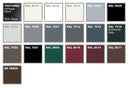 Alutec Aluminium Coloured Wall Coping Union Bracket - Coloured