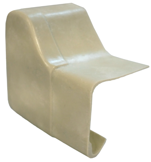 CFS A170 Drip to B230 Raised Edge Fibreglass Roofing GRP Corner