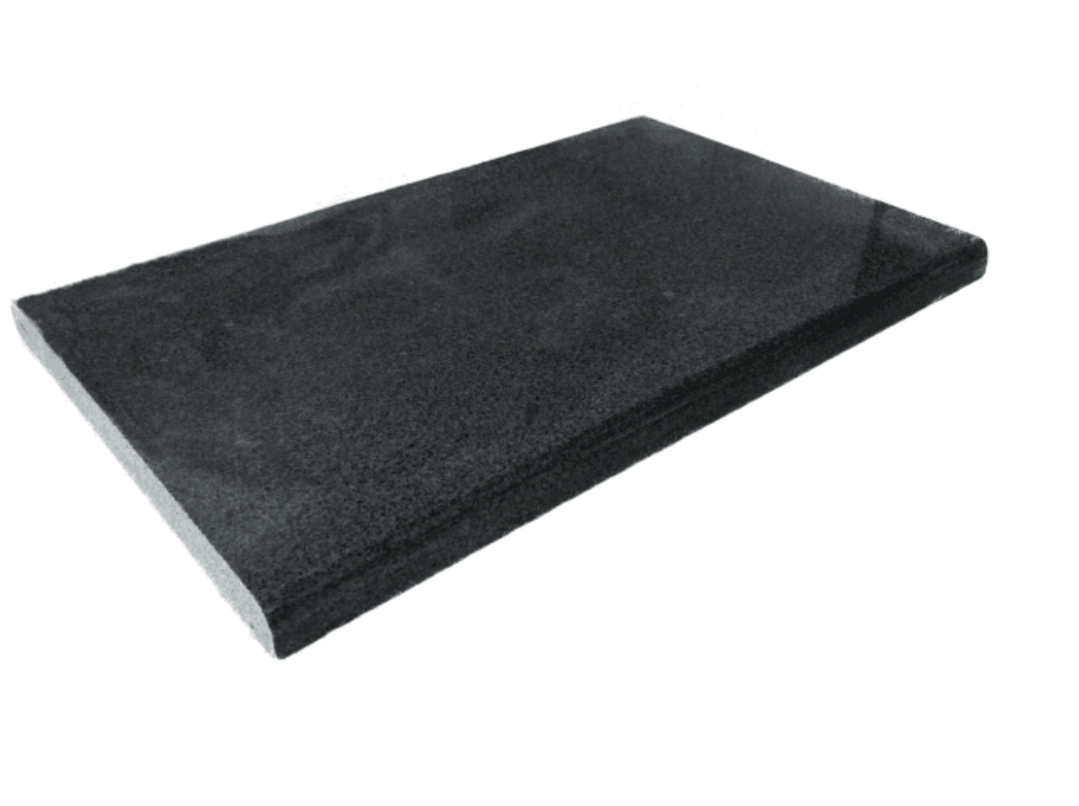 Castle Charcoal Black Granite Coping Stone