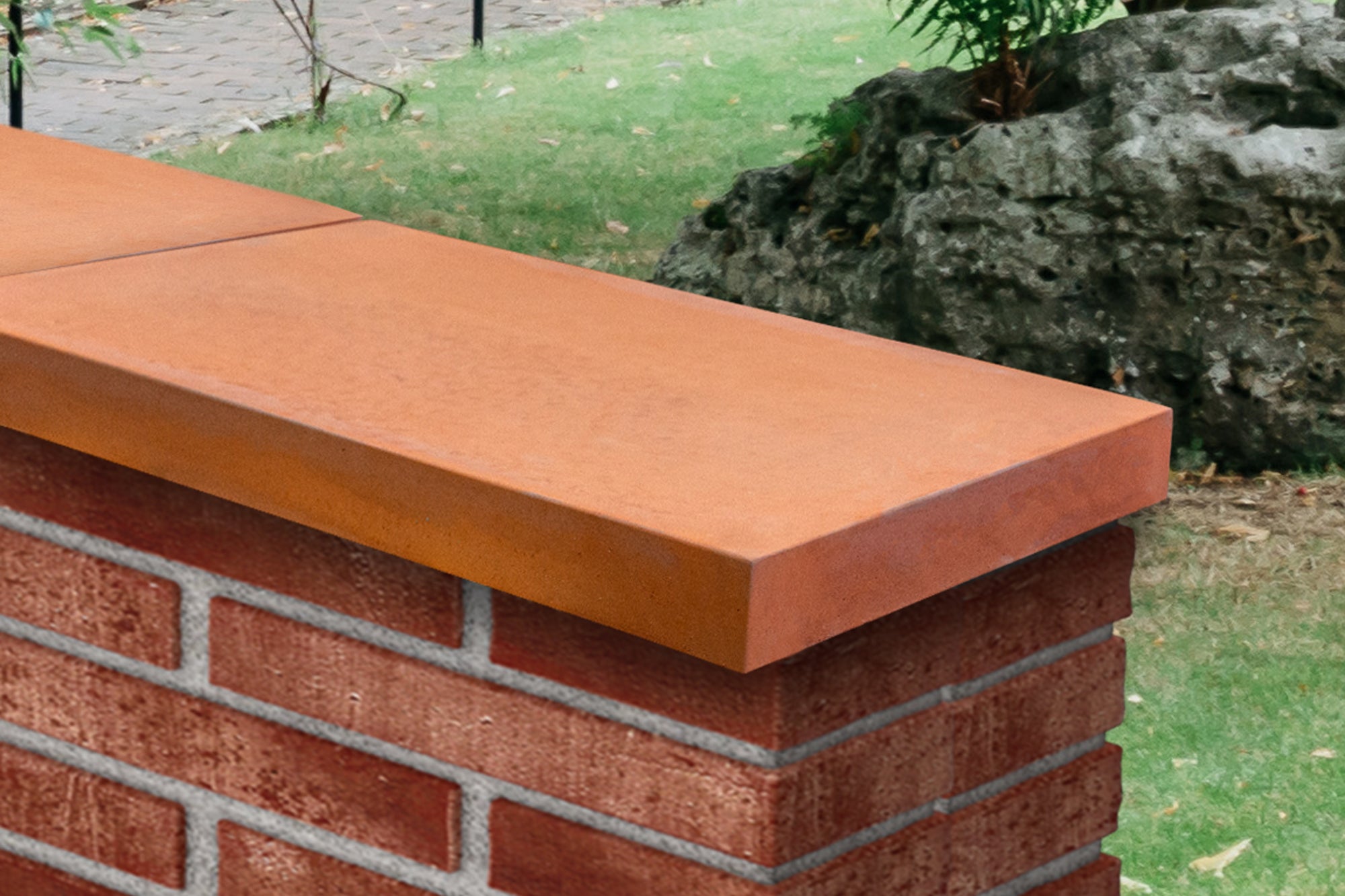 Willowcrete Flat Top Concrete Coping Stone