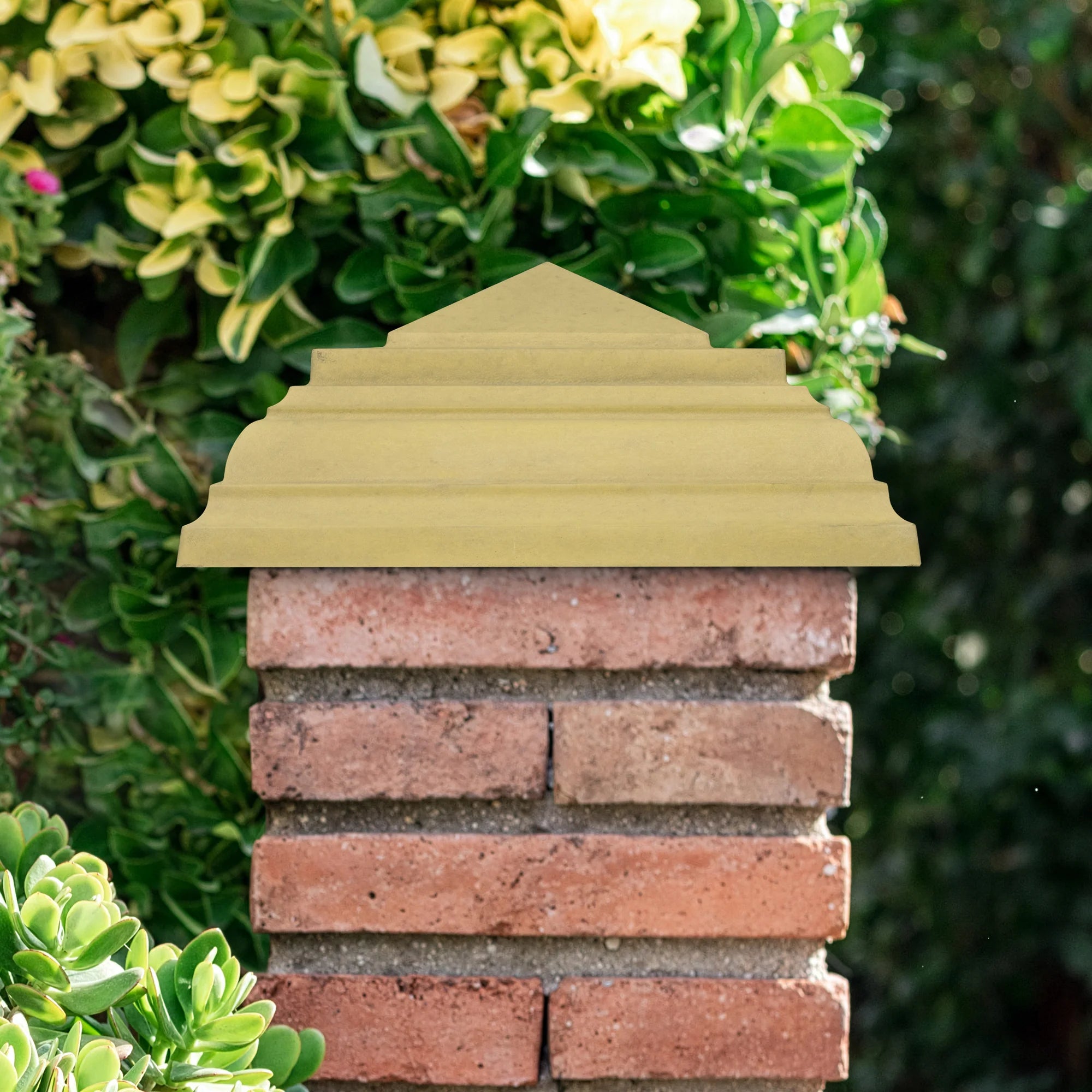 Willowcrete Stepped Peaked Concrete Pier Cap