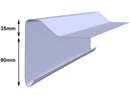 CFS B260 Fibreglass Roofing Raised Edge GRP Trim - Roofing Supplies UK