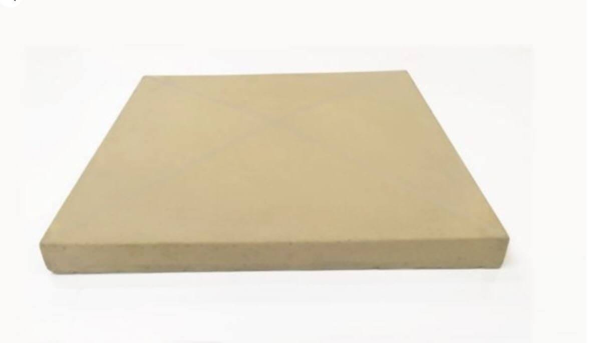 Castle Composites 4 Way Weathered Concrete Coping Pier Cap in Buff