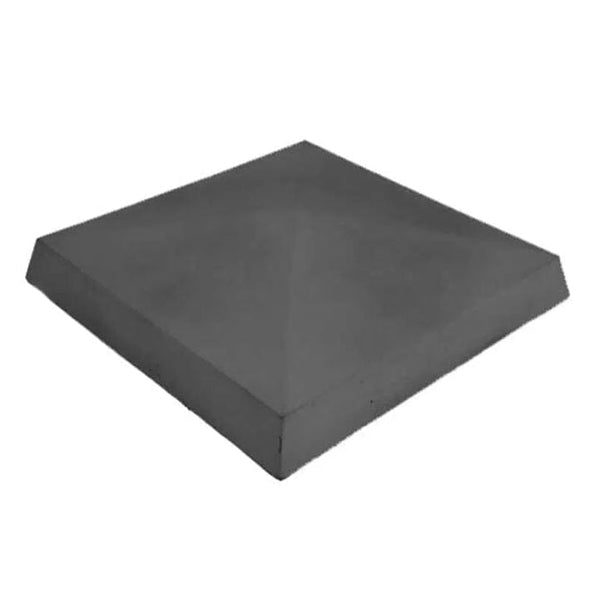 Charcoal Concrete 4 Way Weathered Pier Cap 610mm x 610mm