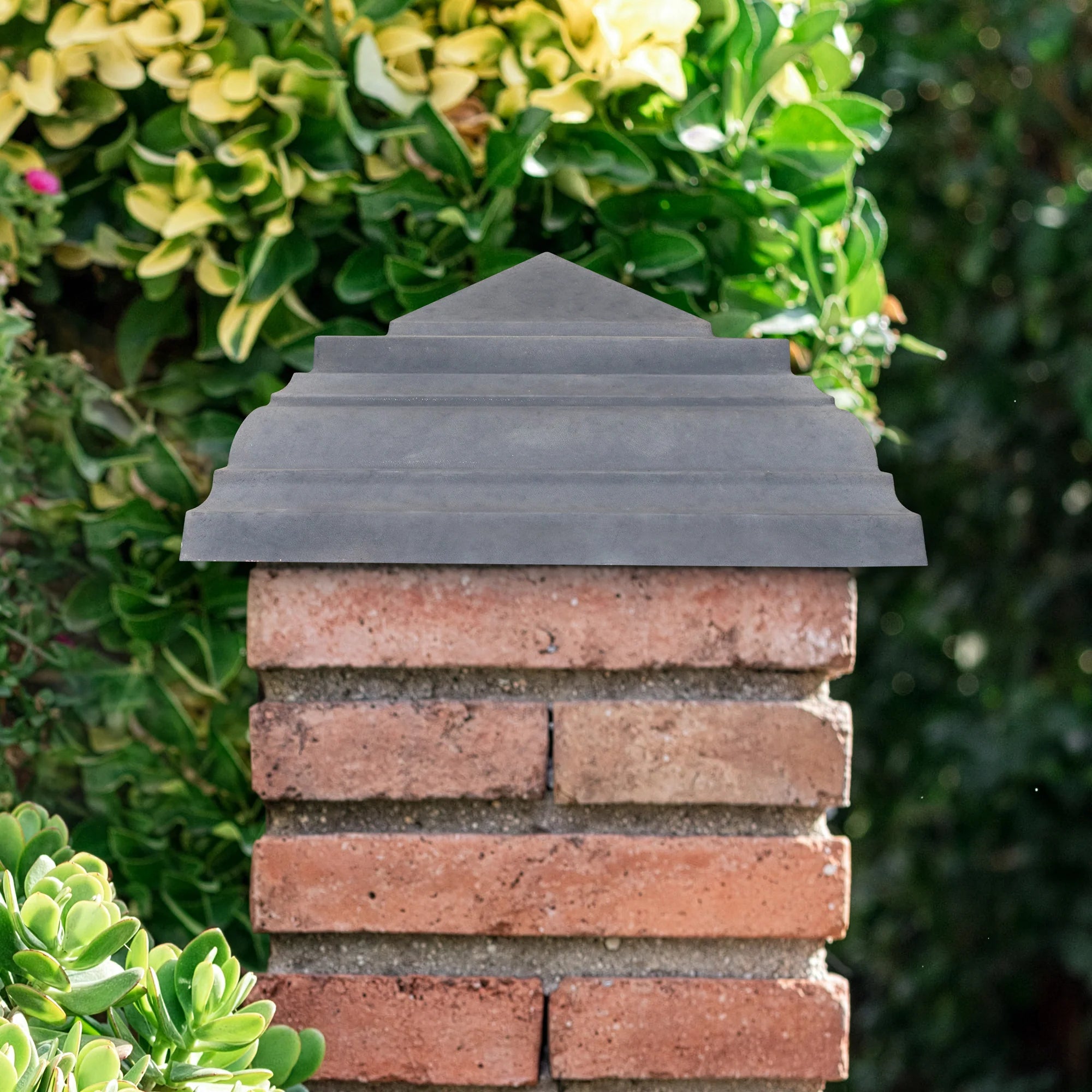 Willowcrete Stepped Peaked Concrete Pier Cap