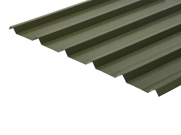 Cladco 32/1000 Box Profile PVC Plastisol Coated 0.7mm Metal Roof Sheet