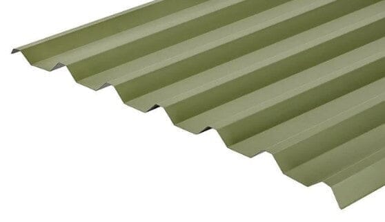 Cladco 34/1000 Box Profile PVC Plastisol Coated 0.7mm Metal Roof Sheet