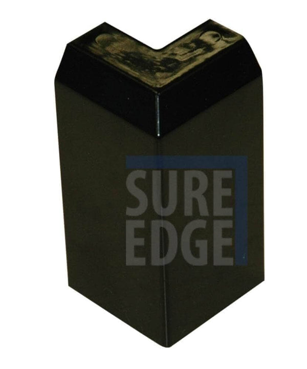 ClassicBond EPDM Sure Edge Black External Corner Raised Kerb Roof Trim