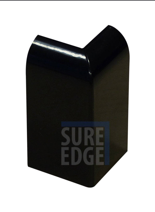 ClassicBond EPDM Sure Edge Black External Drip Corner Roof Trim