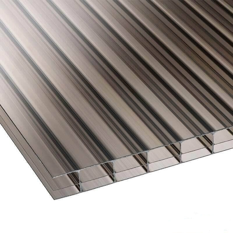 Corotherm Bronze 16mm Triplewall Polycarbonate Roof Sheet