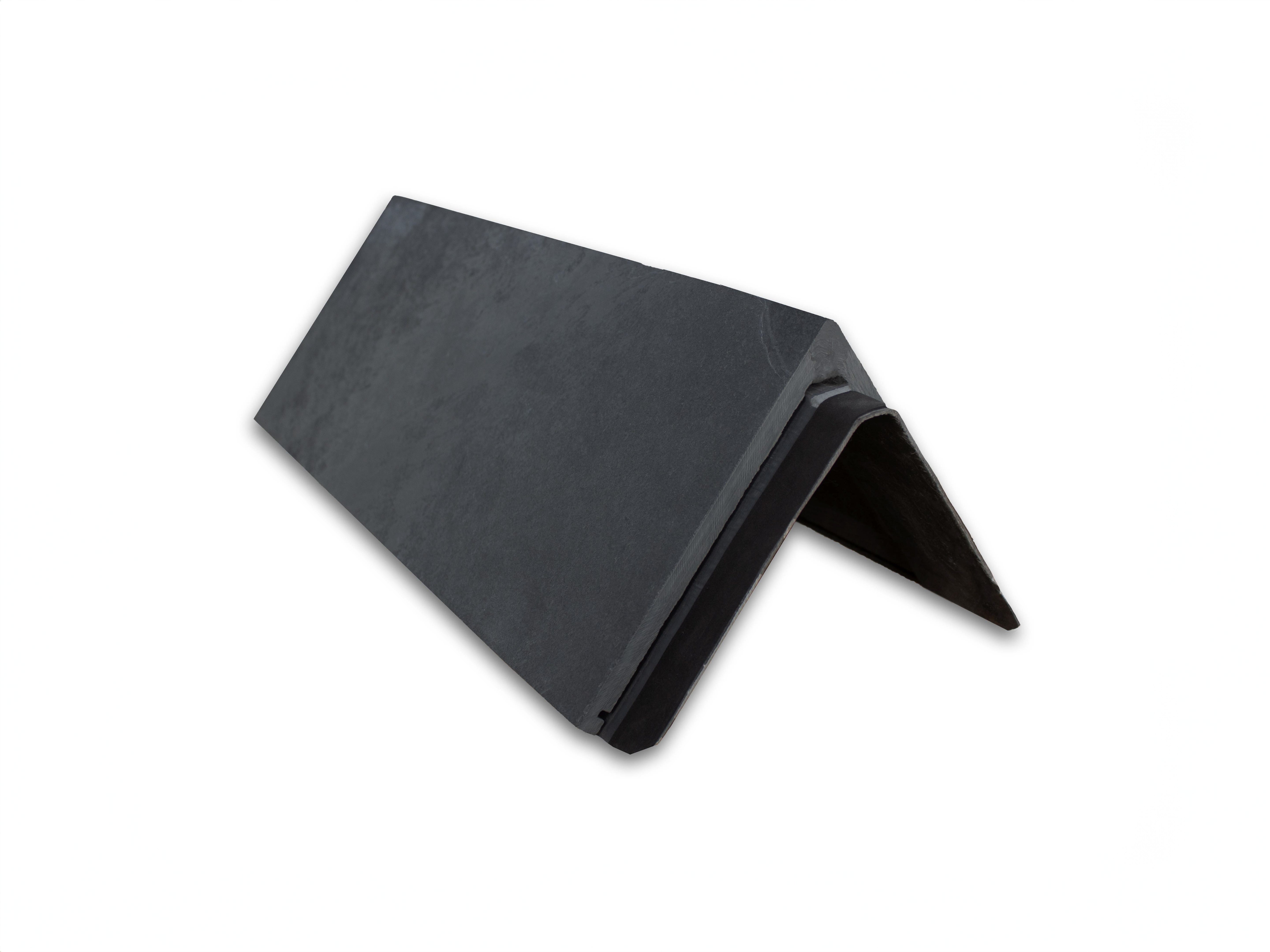 Mayan Natural Slate Graphite Ridge Tile - All-in-One