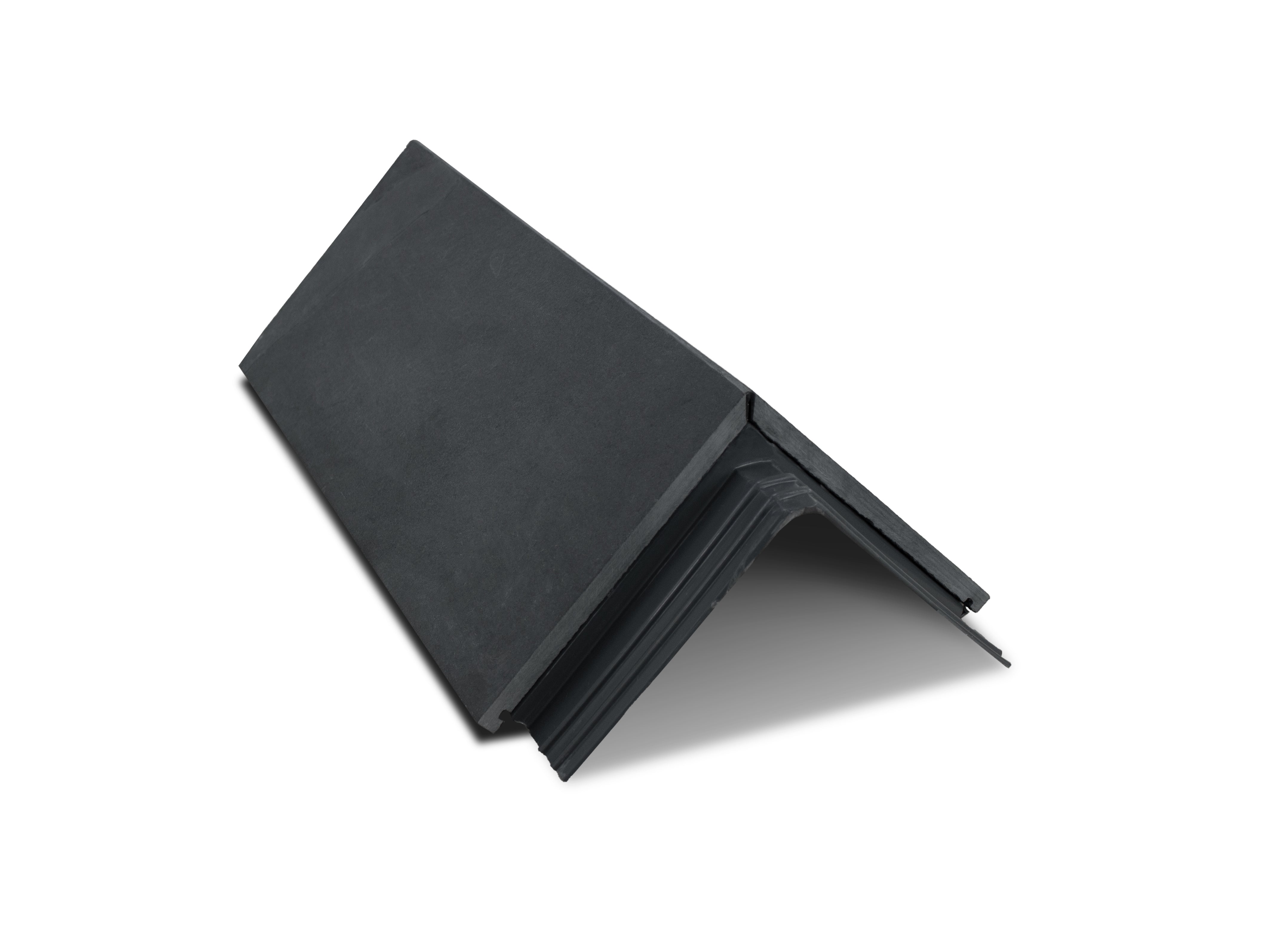 Mayan Natural Slate Graphite Ridge Tile - All-in-One