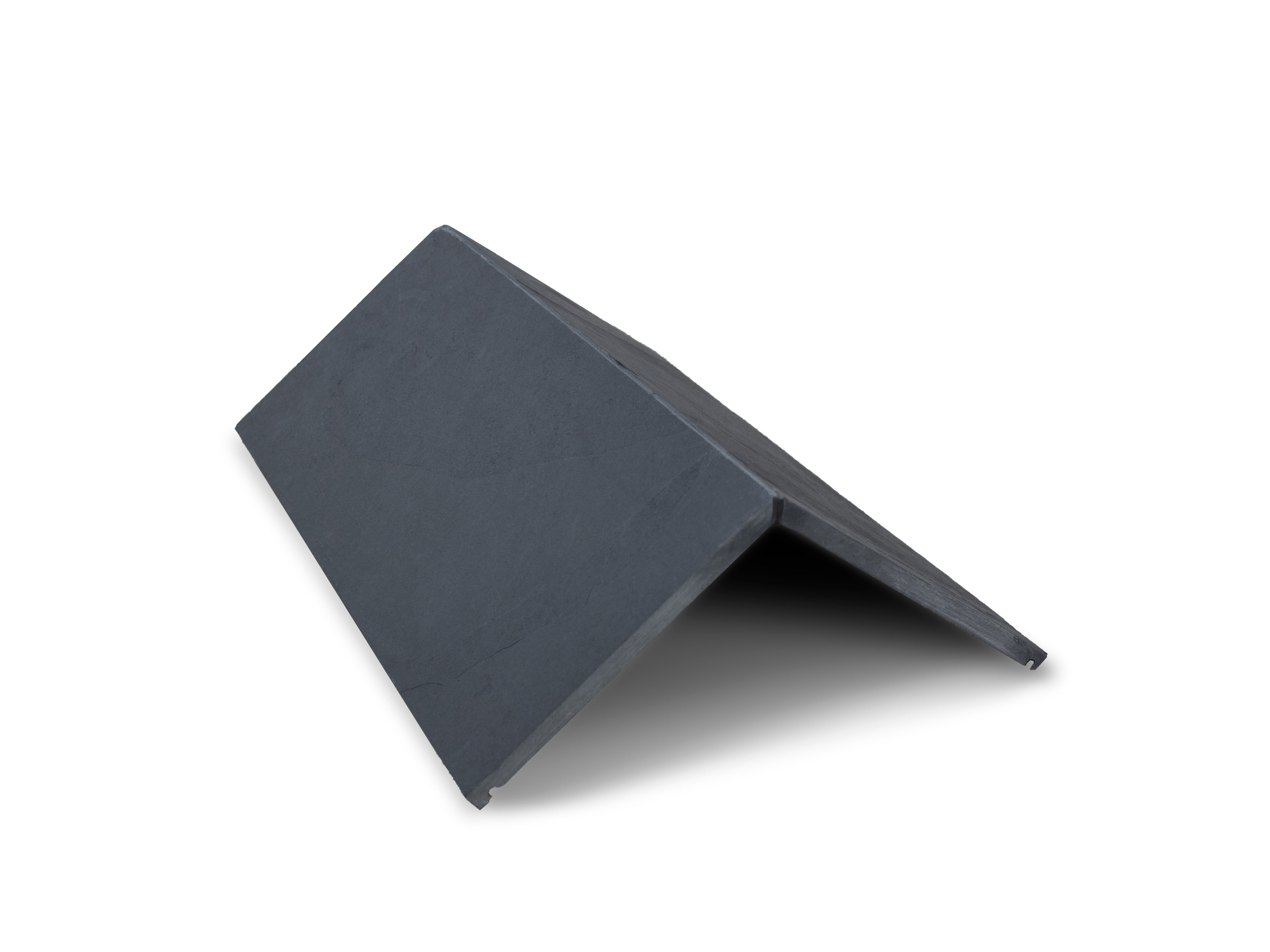 Mayan Natural Slate Graphite Ridge Tile - Classic