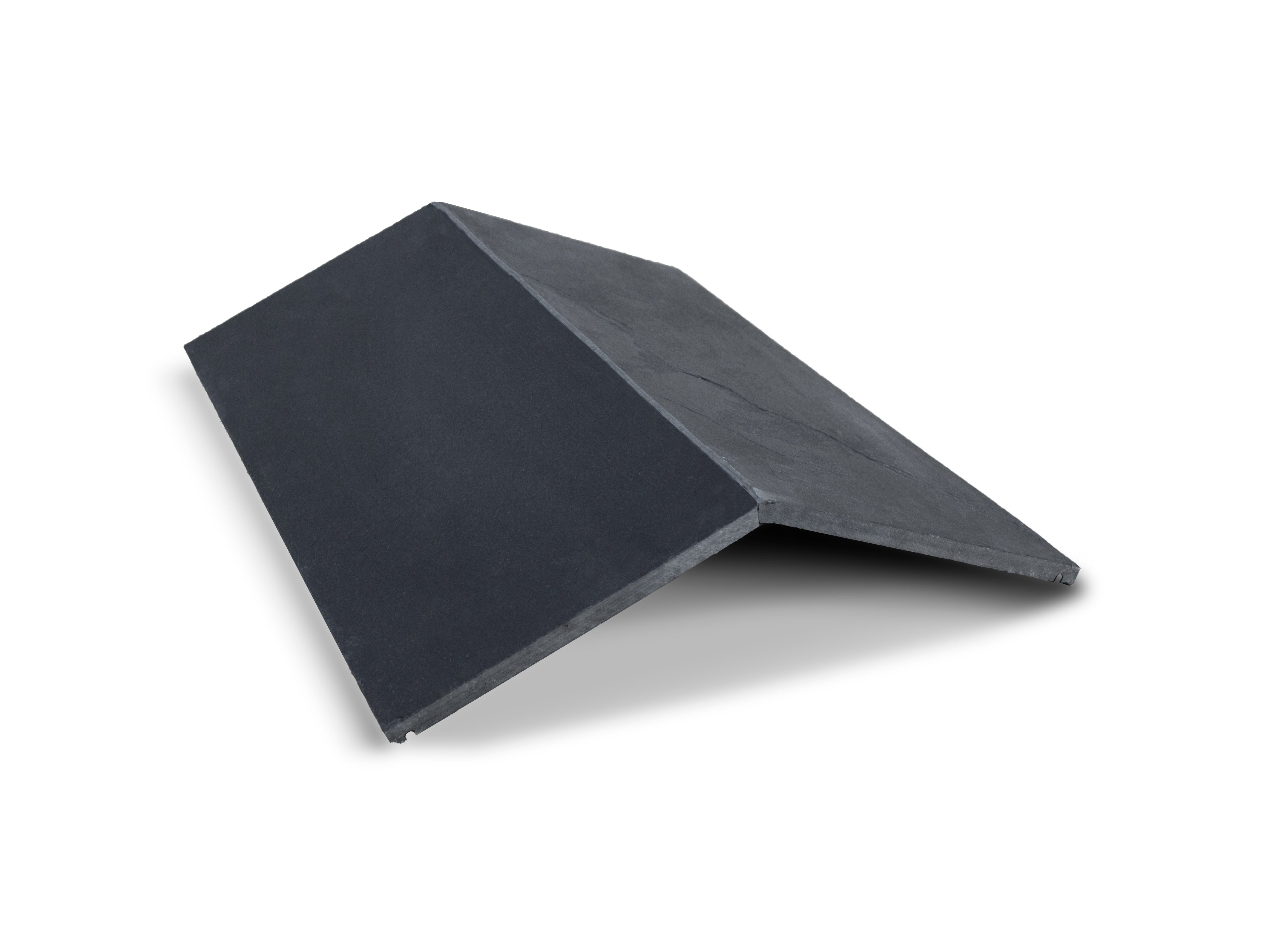 Mayan Natural Slate Graphite Ridge Tile - Classic
