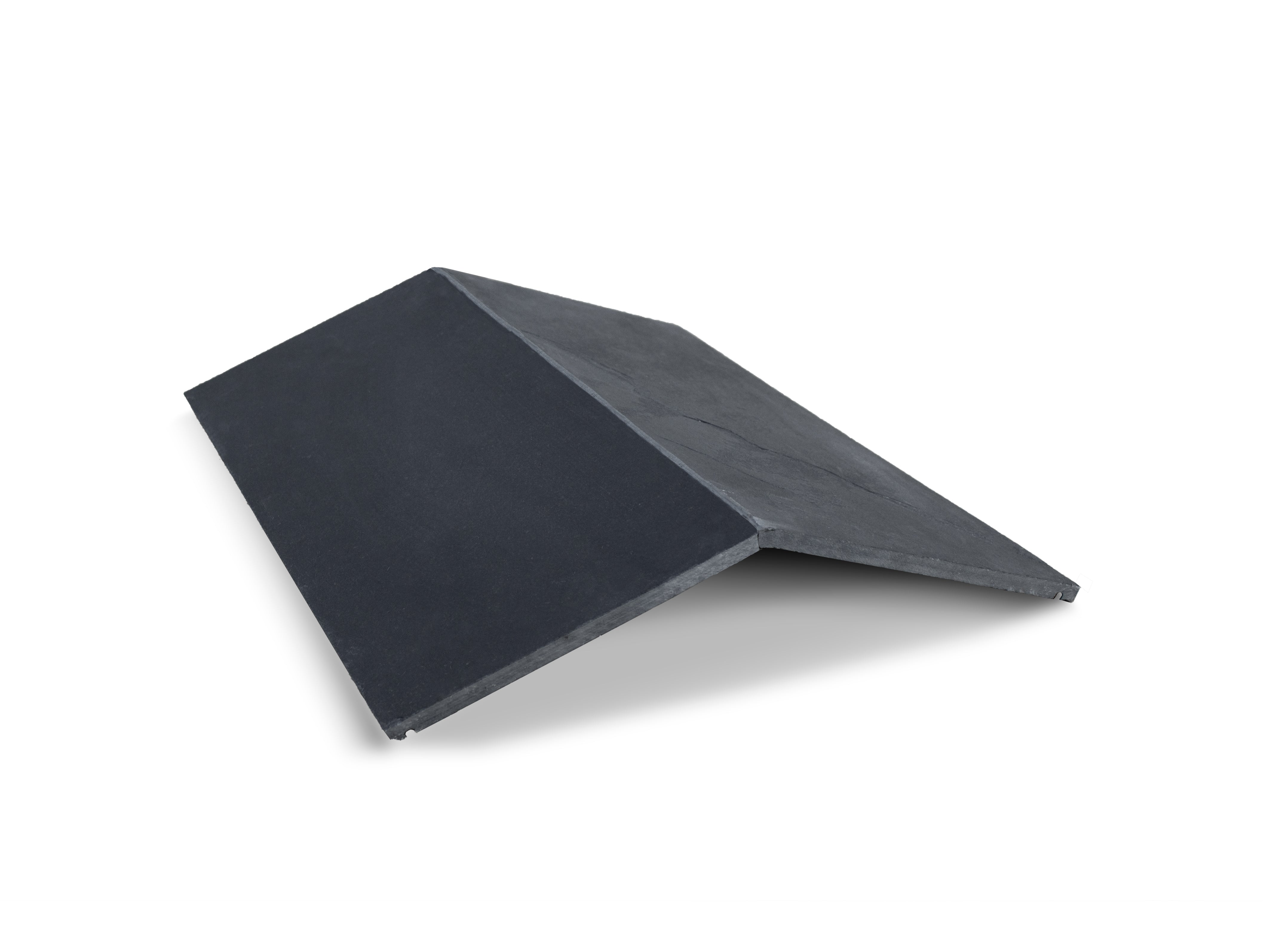 Mayan Natural Slate Graphite Ridge Tile - Classic