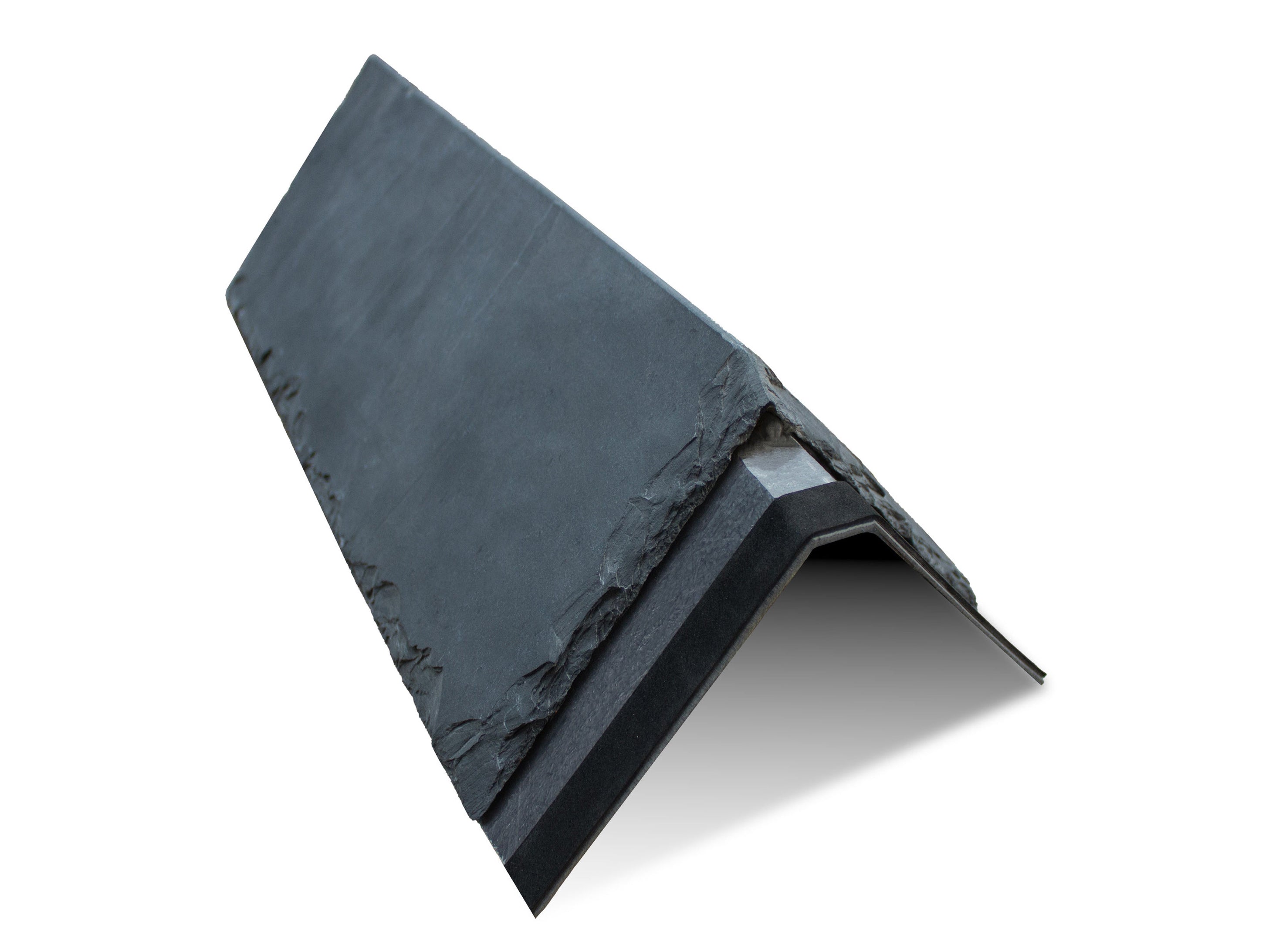 Mayan Natural Slate Graphite Ridge Tile - Dry Fix