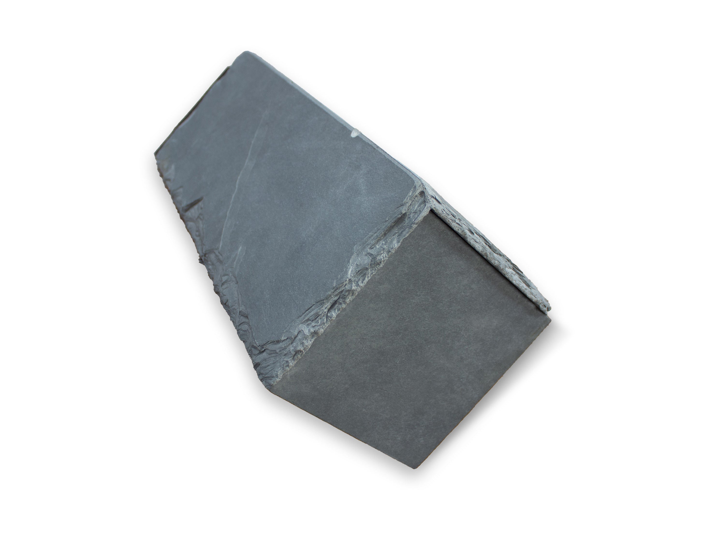 Mayan Natural Slate Grey/Green Block End - Dry Fix