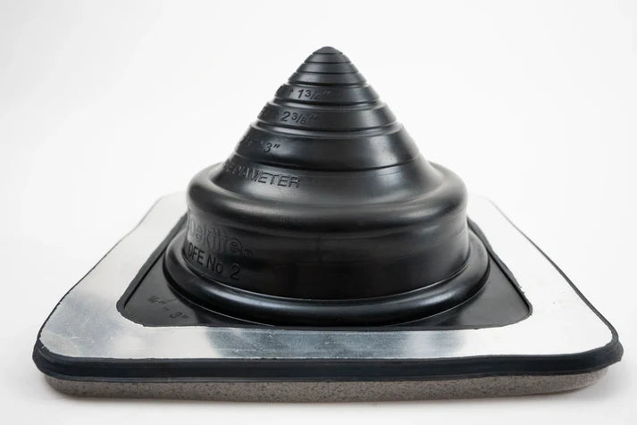Dektite Ezi-Seal Black EPDM Roof Pipe Flashing