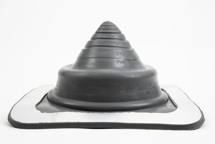 Dektite Premium Grey EPDM Roof Pipe Flashing