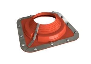 Dektite Combo Roof Pipe Flashing 108 - 190mm Red Silicone DC205REC