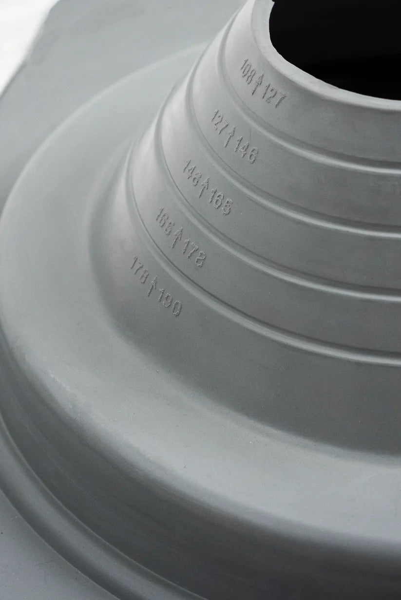 Dektite Combo Grey EPDM Roof Pipe Flashing