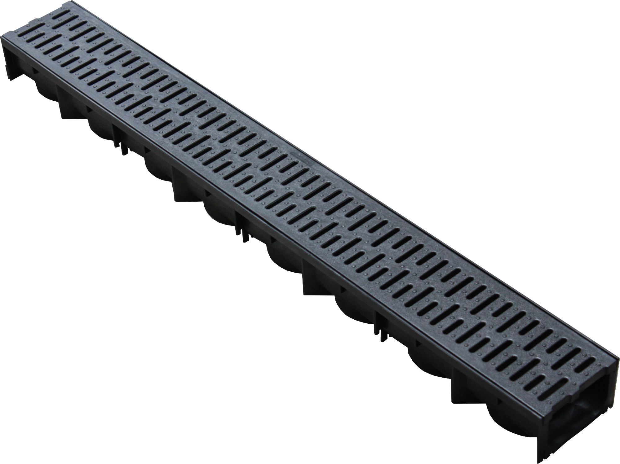 EBP Domestic Channel Drainage with Polypropylene Grating - 1m