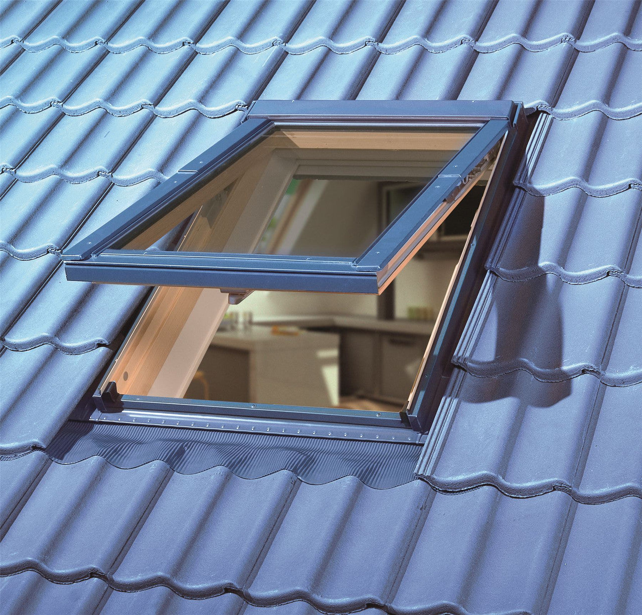 FAKRO EHV-A Standard Depth Flashing Kit for Tiles up to 90mm