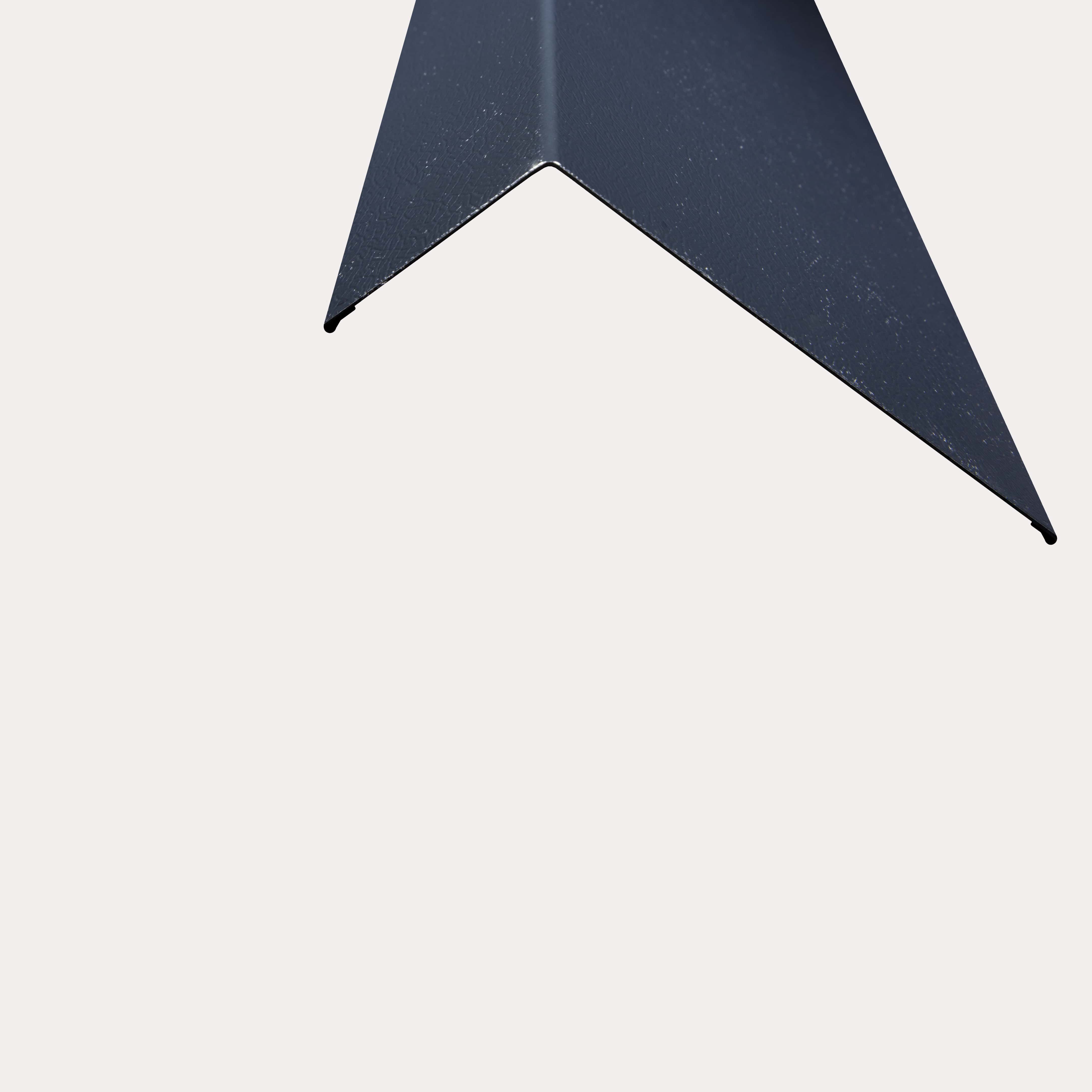 Hornsey Plastisol Coated Eaves Flashing - Slate Blue