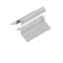 Eternit FarmTec Fibre Cement Two Piece Plain Wing Ridge - Roofing Supplies UK