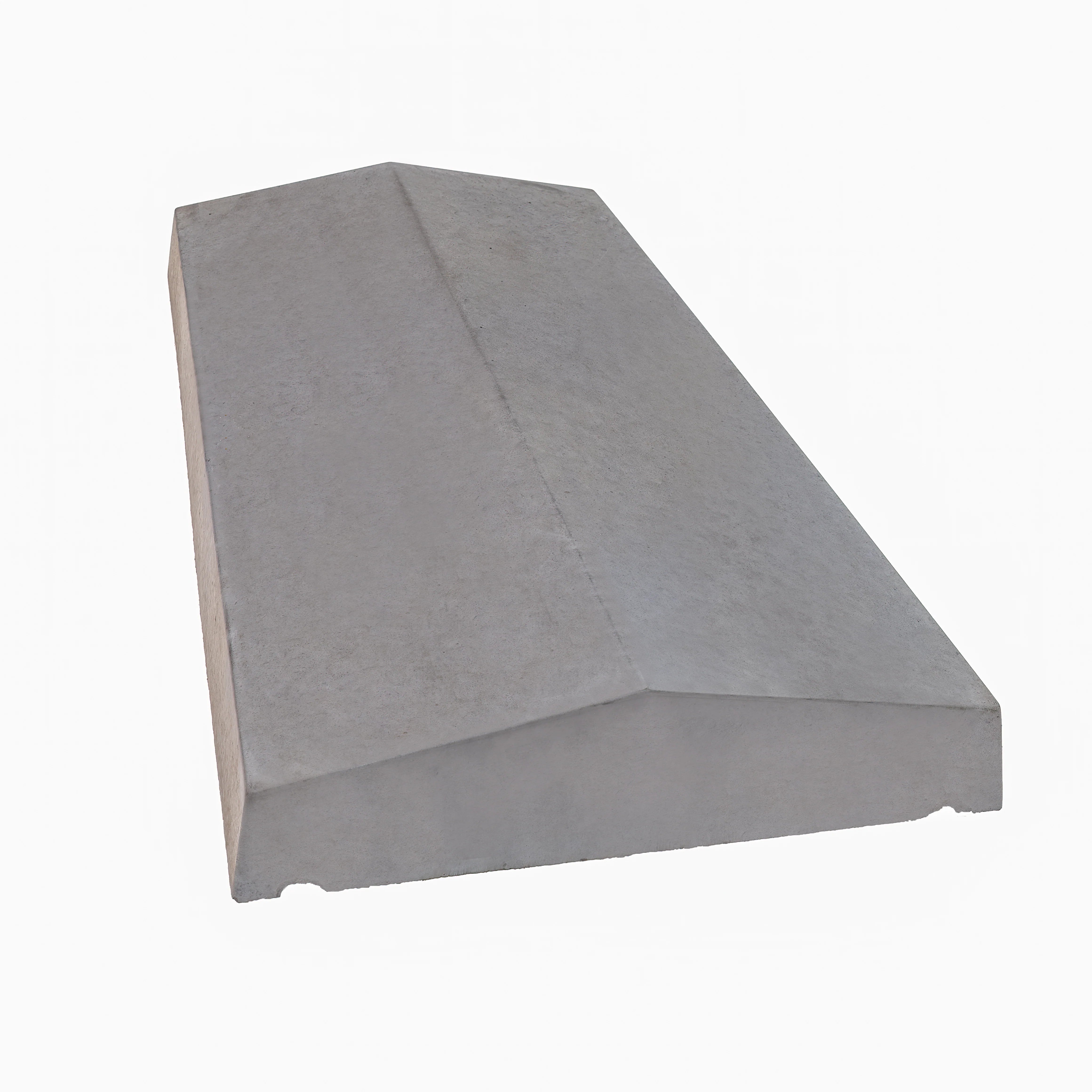 Eurodec Light Grey Twice Weathered Concrete Coping Stone