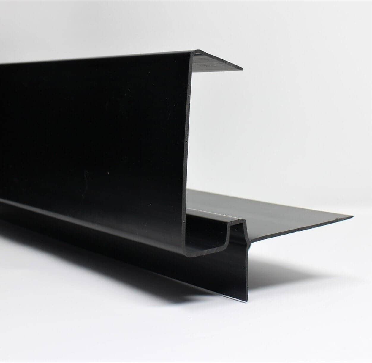 European Plastics PVC Continuous Dry Verge 'R' Type for Concrete Tiles