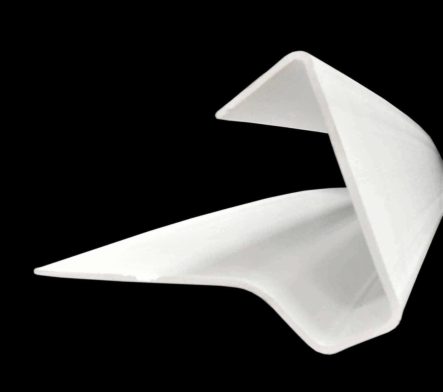 European Plastics PVC Continuous Dry Verge 'S' Type for Slate