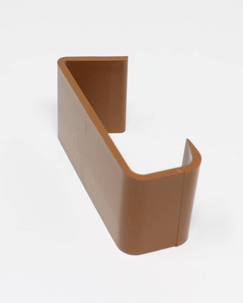 European Plastics Straight Connector for 'S' Type Verge