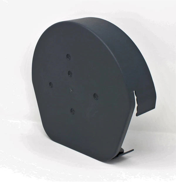 European Plastics Uni-Verge Half Round Ridge End Cap